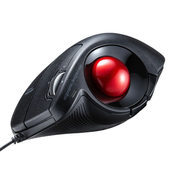 有線エルゴトラックボール MA-TB177BK