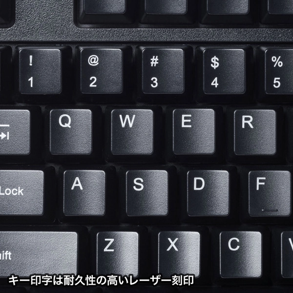 英語PS/2キーボード SKB-E5PBK