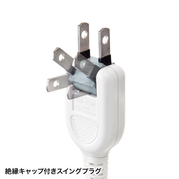 USBシャッター付きタップ TAP-B110USH-3W