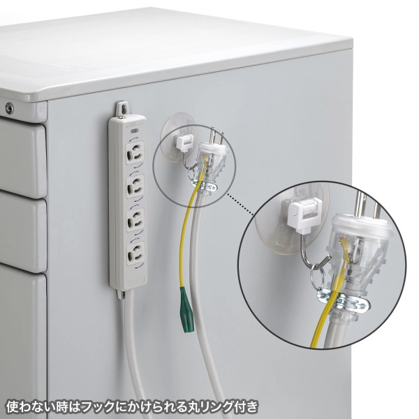 ポッキンプラグ付き電源タップ TAP-PP34-5