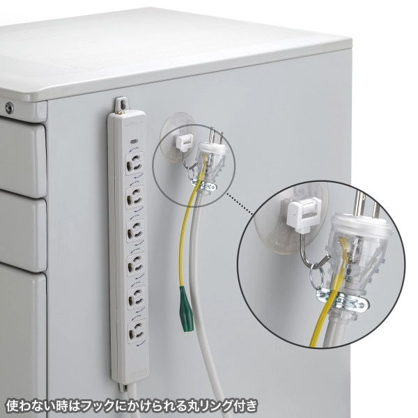 ポッキンプラグ付き電源タップ TAP-PP36-5