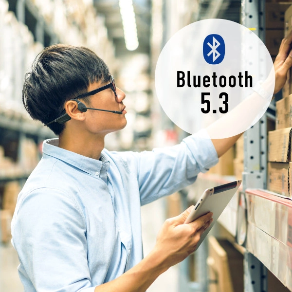 Bluetooth骨伝導ヘッドセット MM-BTSH69BK