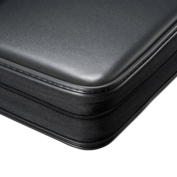 ブルーレイディスク対応セミハードケース（96枚収納・ブラック） FCD-WLBD96BK