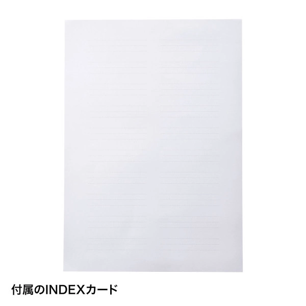 ブルーレイディスク対応A4リフィルシート（5シート入り・ブラック） FCD-RLBD30BK