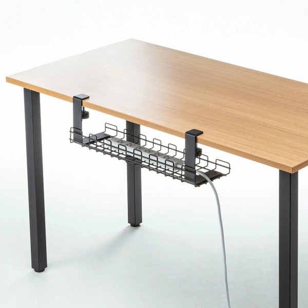 ケーブル配線トレー　ワイヤー Sサイズ　汎用タイプ　ブラック CB-CT4BK