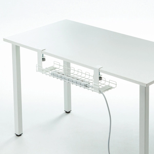 ケーブル配線トレー　ワイヤー Sサイズ　汎用タイプ　ホワイト CB-CT4W