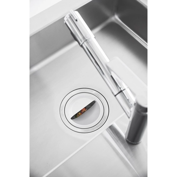 【tower】水切りネットホルダー付き排水口カバー タワー ホワイト