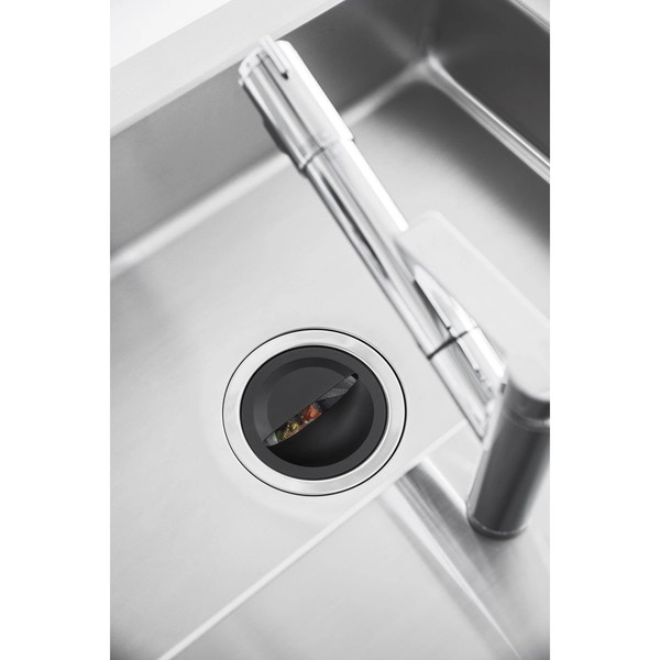 【tower】水切りネットホルダー付き排水口カバー タワー ブラック