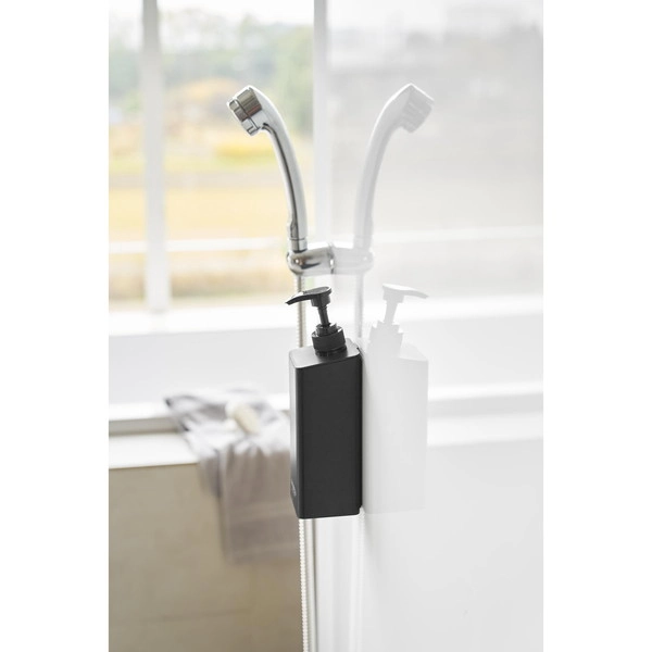 【tower】たっぷり洗剤が出るマグネットディスペンサー タワー コンディショナー ブラック