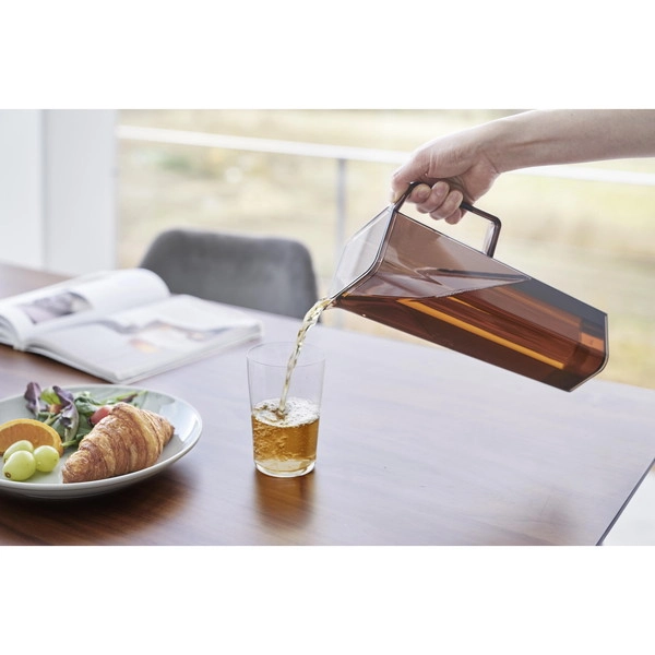 【tower】ハンドル付き冷水筒 タワー 1.2L ブラック