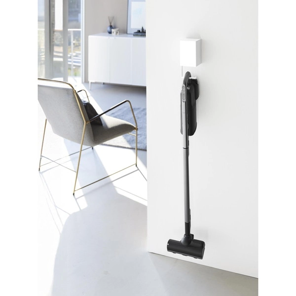 【tower】ウォール収納付きコードレスクリーナーホルダー タワー 石こうボード壁対応 ホワイト