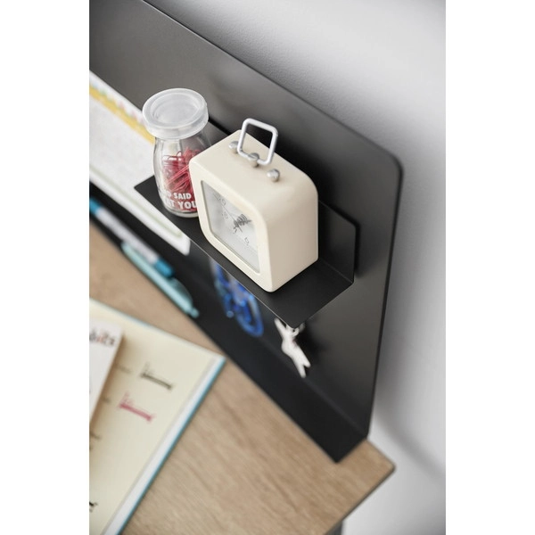 【tower】マグネット棚 タワー スチールパネル対応 ブラック