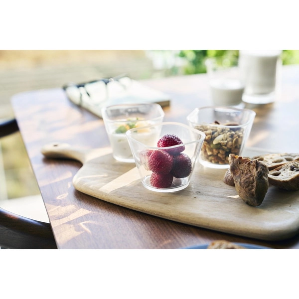 【tower】電子レンジ対応洗いやすい下ごしらえボウル タワー S3個組 クリア