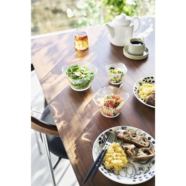 【tower】電子レンジ対応洗いやすい下ごしらえボウル タワー SML3点セット クリア