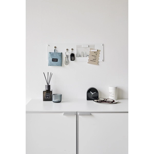 【tower】ウォールプリントスチールパネル タワー S 石こうボード壁対応 ホワイト