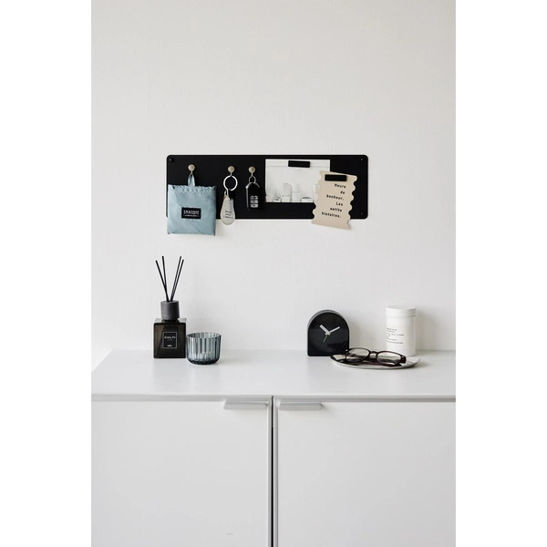 【tower】ウォールプリントスチールパネル タワー S 石こうボード壁対応 ブラック