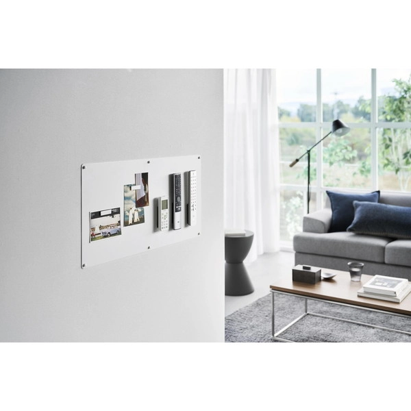 【tower】ウォールプリントスチールパネル タワー L 石こうボード壁対応 ホワイト