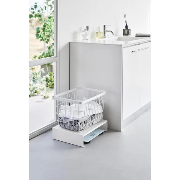 【tower】体重計上ラック タワー ホワイト