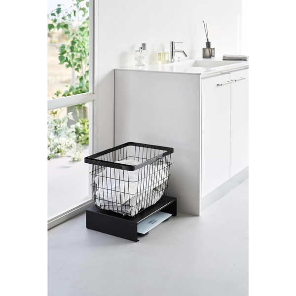 【tower】体重計上ラック タワー ブラック