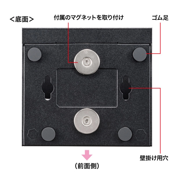 PoEエクステンダー(マグネット付き) LAN-EXPOE2