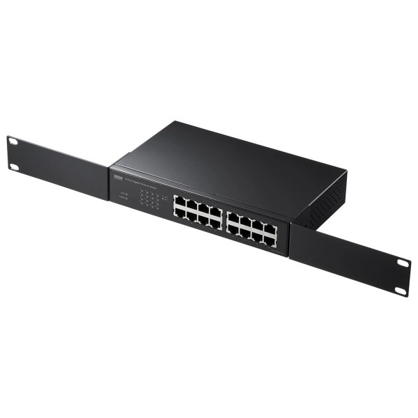 Giga対応スイッチングハブ(16ポート) ループ検知機能つき LAN-GIGAH16L