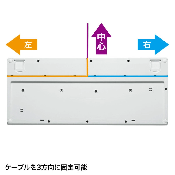 コンパクトキーボード ホワイト SKB-KG3WN2