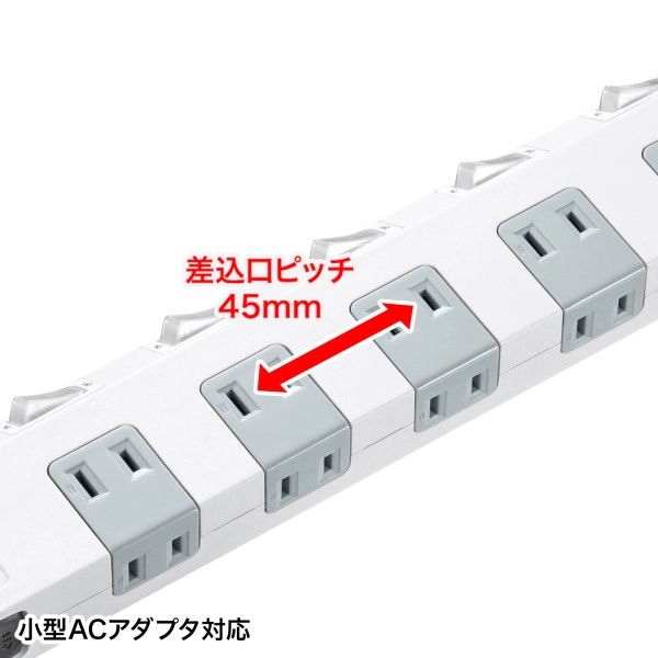 節電タップ TAP-SP2110SW-1