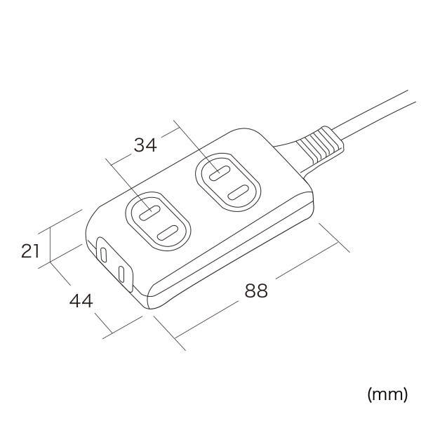 火災予防安全タップ TAP-TSH35N