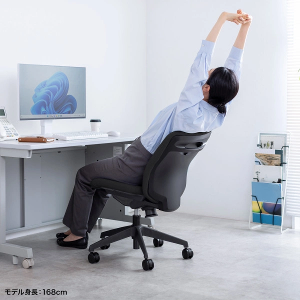 オフィスチェア ブラック SNC-080KBK