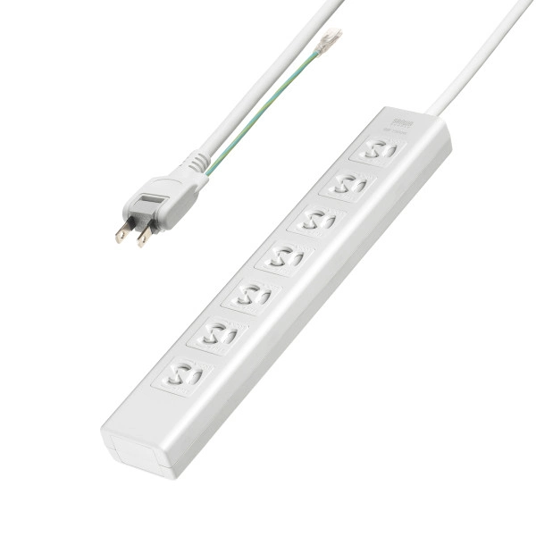 抜け止めシャッタータップ(3P・7個口・3m) TAP-F37SH-3SR
