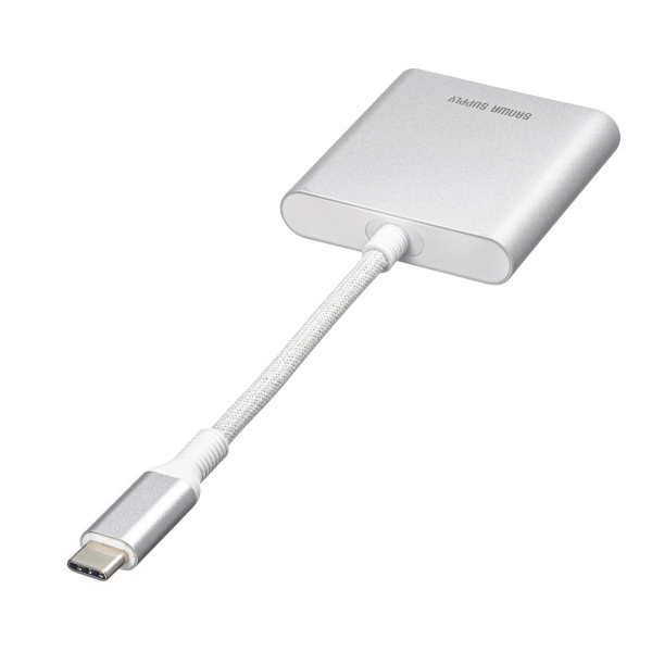 USB PD充電対応 Type-Cカードリーダー ADR-5TCSDPW