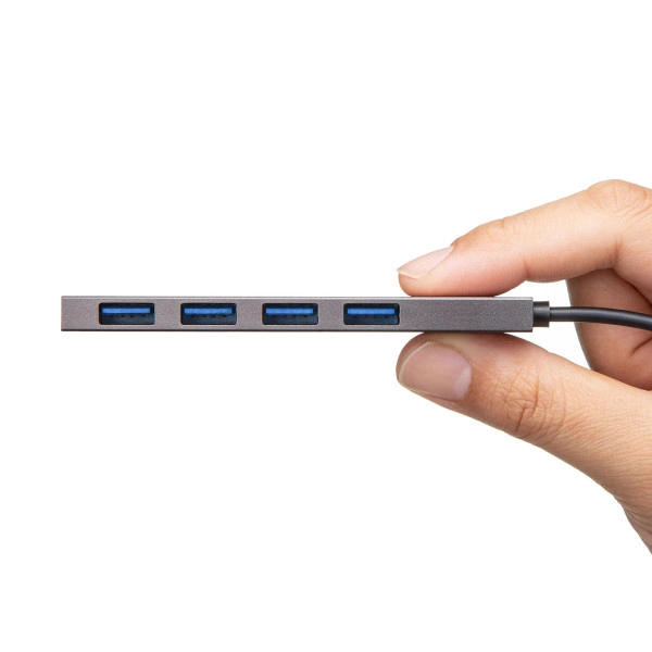 USB3.2 Gen1 4ポート スリムハブ USB-3H423SN