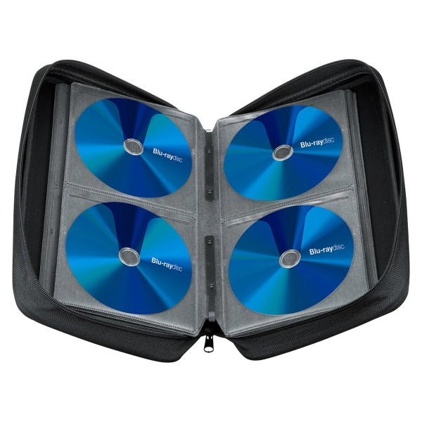 ブルーレイディスク対応セミハードケース（104枚収納・ブルー） FCD-WLBD104BL