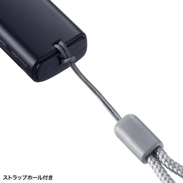 USB 5Gbps Type-C カードリーダー ADR-5TCMSD1BK