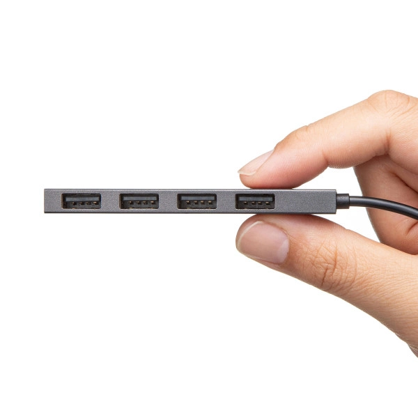 USB Type-C USB2.0　4ポート スリムハブ USB-2TCH23SN