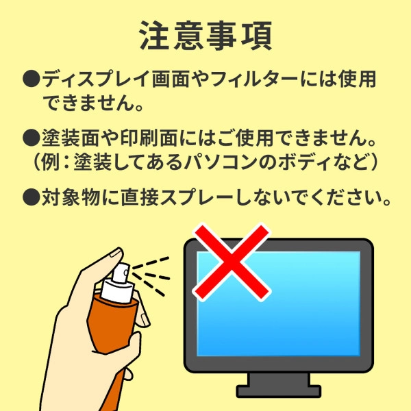 クリーニングスプレー(デスクまわり用) CD-SP6
