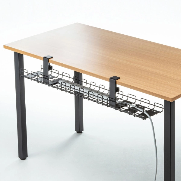 ケーブル配線トレー　ワイヤー Lサイズ　汎用タイプ 　ブラック CB-CT3BK