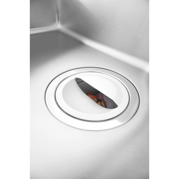 【tower】水切りネットホルダー付き排水口カバー タワー ホワイト