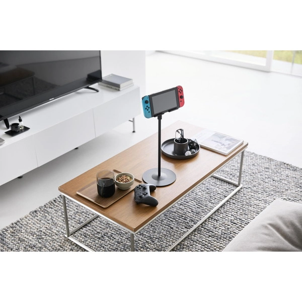 【smart】高さと角度が調節できるタブレットスタンド スマート ブラック