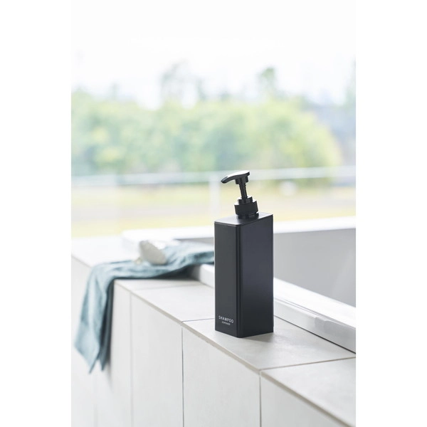 【tower】たっぷり洗剤が出るマグネットディスペンサー タワー シャンプー ブラック
