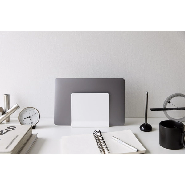 【tower】スリムノートパソコンスタンド タワー ホワイト