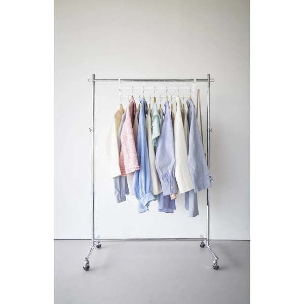 【smart】収納力アップ2段衣類ハンガー スマート W60 ホワイト