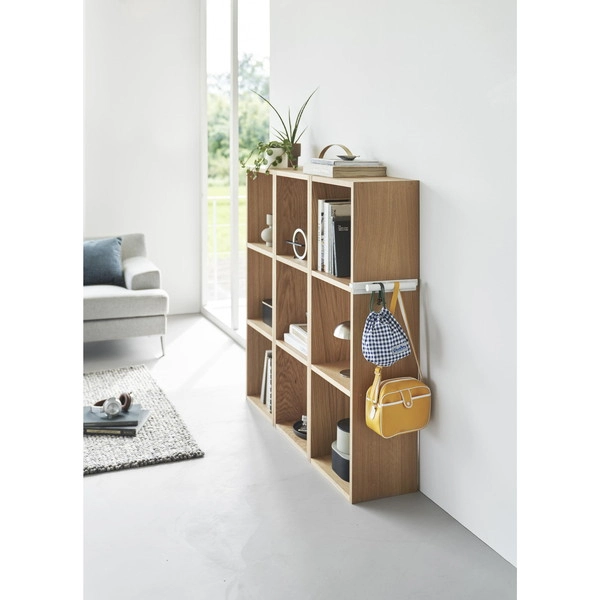 【smart】カラーボックスに差し込めるリュックハンガー スマート ホワイト