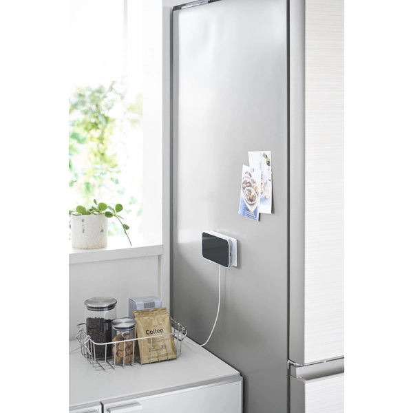 【tower】マグネットスマートフォン充電ホルダー タワー ホワイト