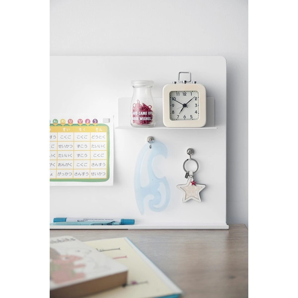 【tower】マグネット棚 タワー スチールパネル対応 ホワイト