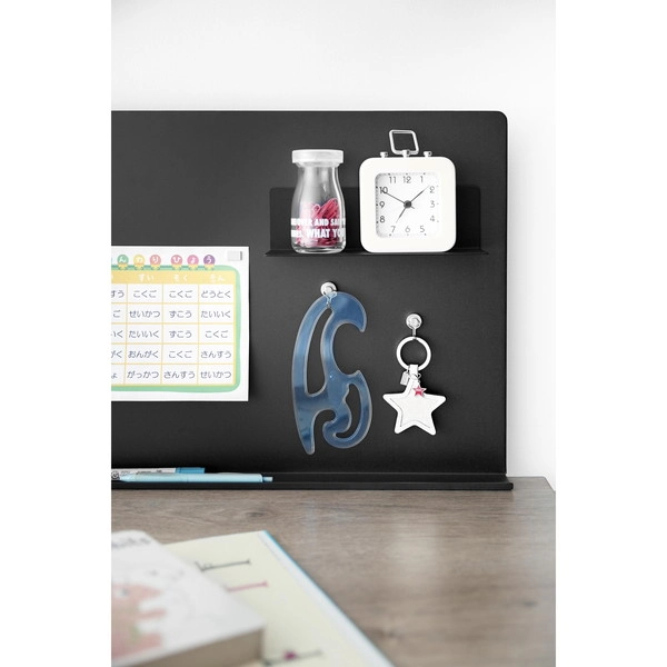 【tower】マグネット棚 タワー スチールパネル対応 ブラック