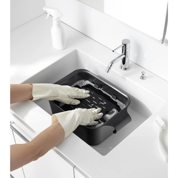 【tower】バケツで使える洗濯&浸け置き板 タワー ブラック