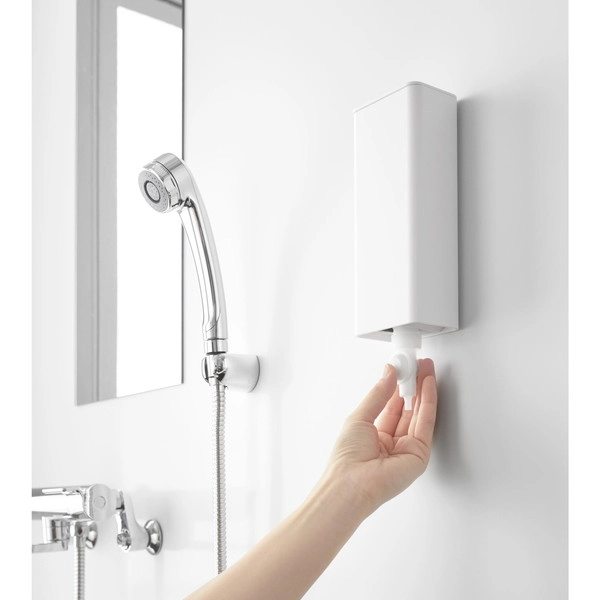 【tower】マグネットバスルーム詰め替えパウチディスペンサー収納ホルダー タワー S ホワイト