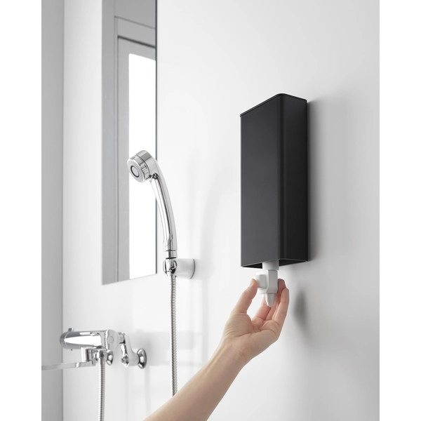 【tower】マグネットバスルーム詰め替えパウチディスペンサー収納ホルダー タワー L ブラック