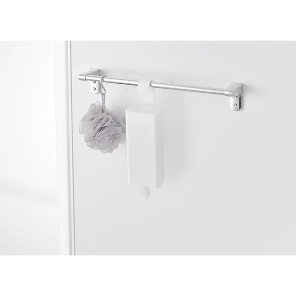 【tower】引っ掛けバスルーム詰め替えパウチディスペンサー収納ホルダー タワー S ホワイト